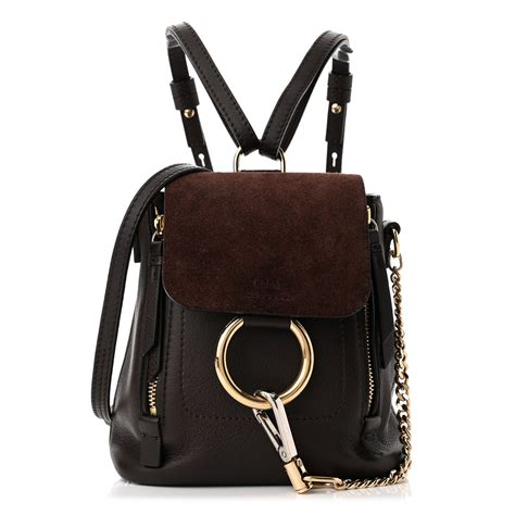 chloe faye backpack mini replica|chloe backpack mini.